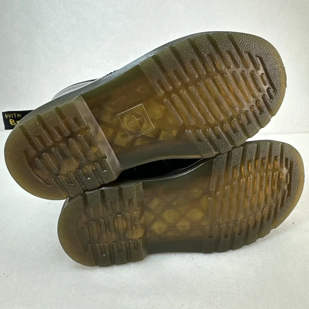 Dr. Martens  Toddler 1460 T  Black Patent Leather Ankle Boots Size US 10